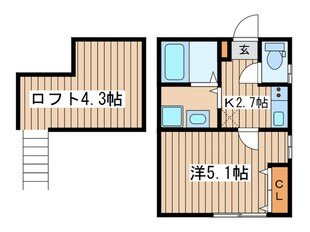 シエル大船の物件間取画像